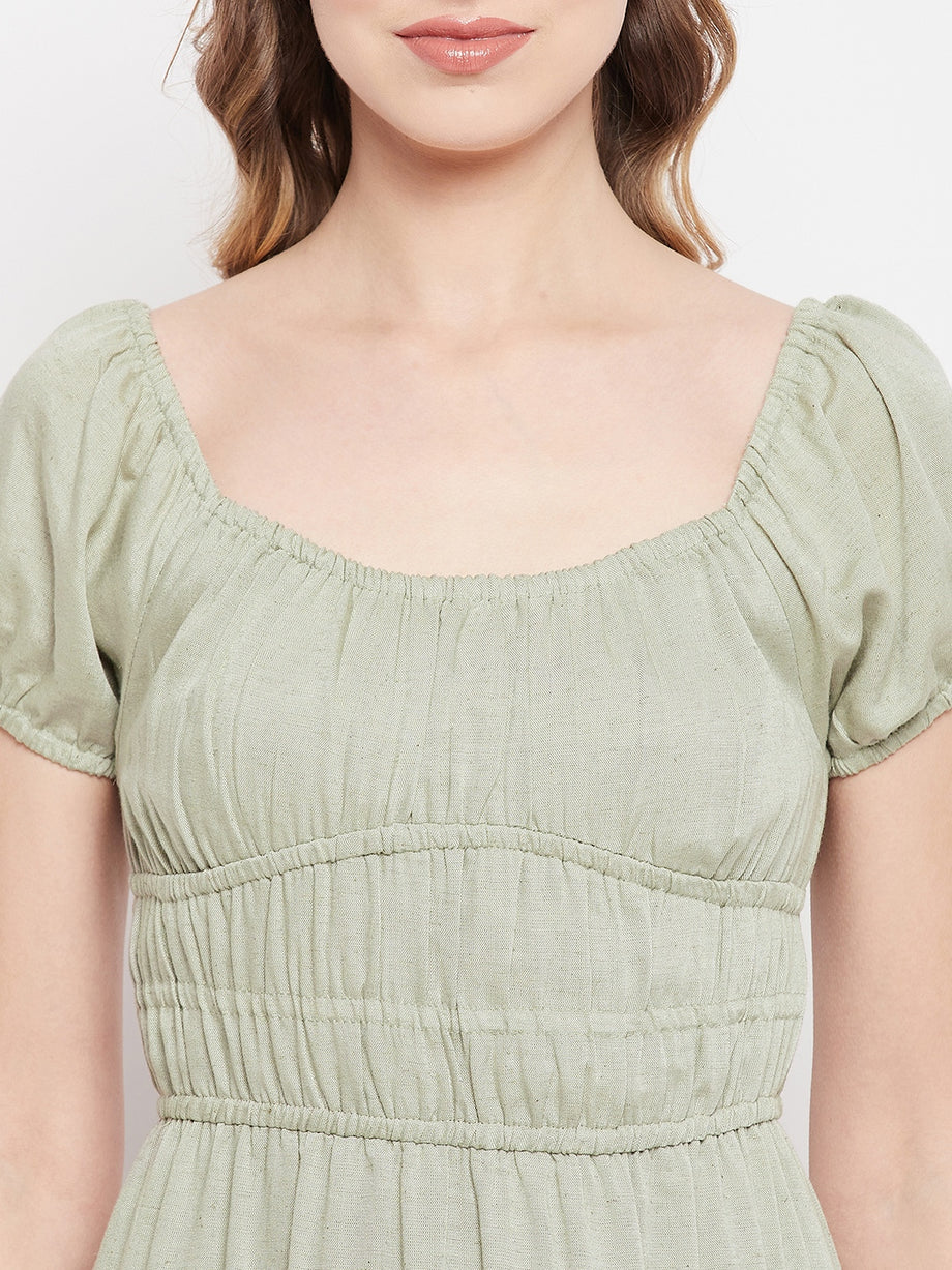 chinese dress ladies SAGE RAYON LINEN MIDI DRESS – Sim and Sam